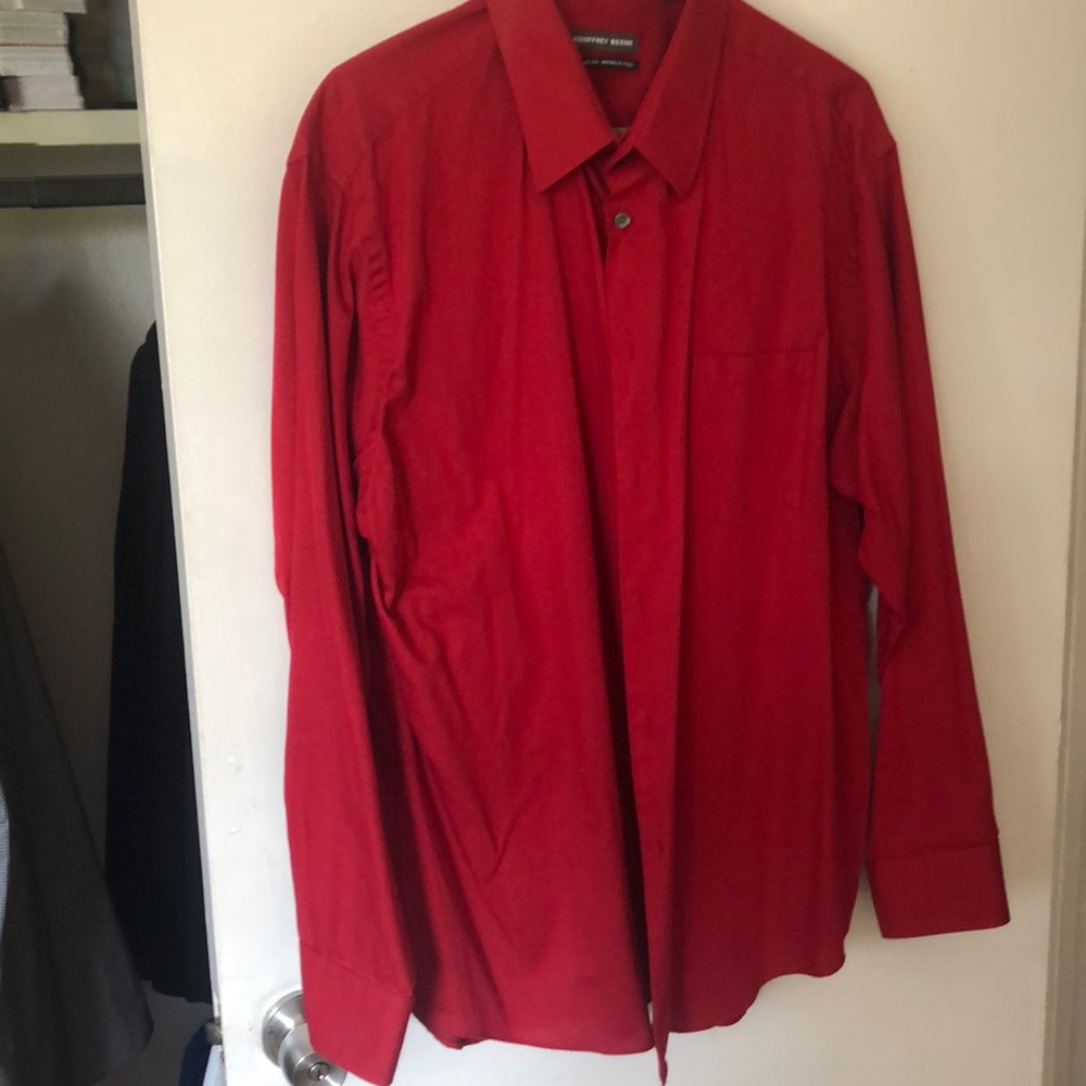Red Dress Shirt